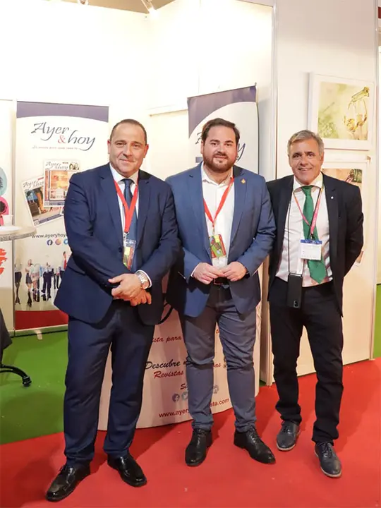 Muy concurrido el stand de Ayer&hoy en Fenavin