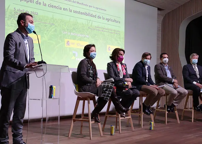 Jornada de presentación del Manifiesto por la Agrociencia.“La agrociencia es un elemento esencial para la transición hacia un modelo agroalimentario más sostenible