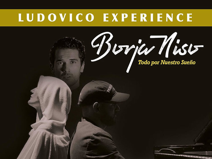 Cartel del espectáculo audiovisual 'Ludovico Musical Experience' de Borja Niso
