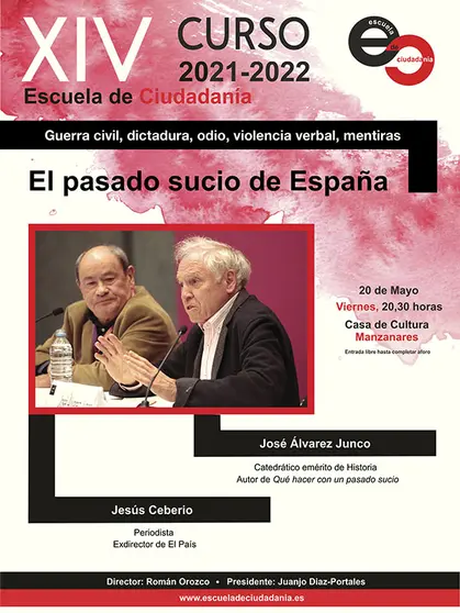 Cartel Escuela de Ciudadanía.