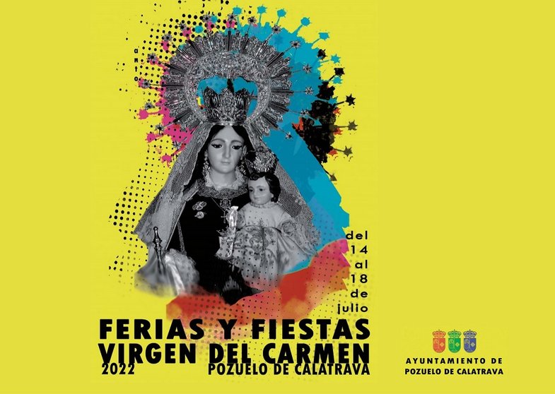 Julián Triguero presentó la programación de las Ferias y Fiestas 2022 de Pozuelo de Calatrava en honor a Ntra. Sra. la Virgen del Carmen