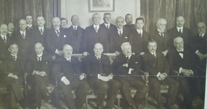Miembros de la comisión de la Sociedad de Naciones. Fuente: uned.es
