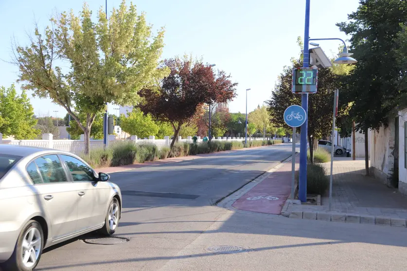 Radar informativo en la Avenida de Andalucía