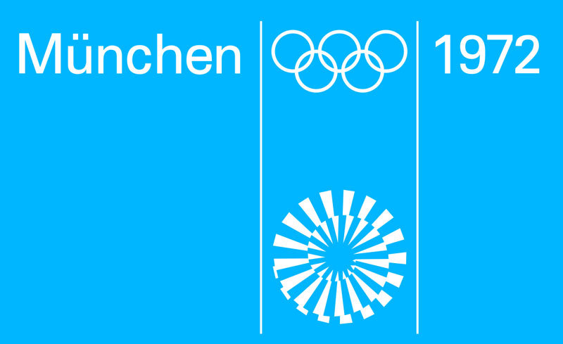 Logotipo de la Olimpiada de Múnich. Fuente: Wikipedia