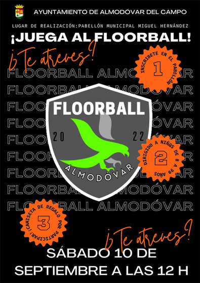 La jornada incluirá actividades y juegos relacionados con la disciplina del floorball.