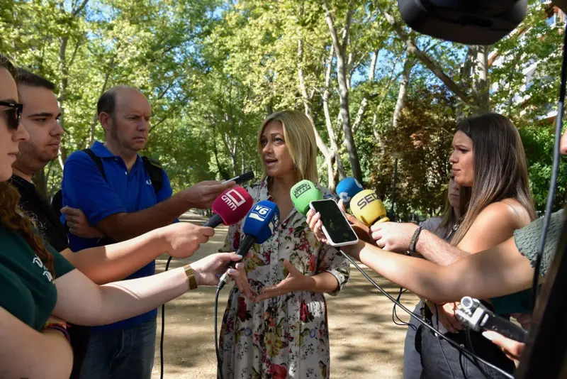 La coordinadora autonómica de Ciudadanos, Carmen Picazo.