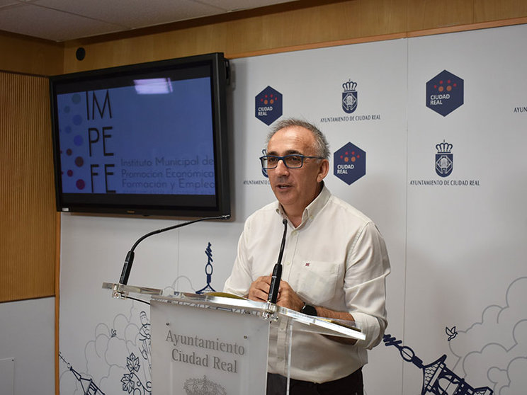 El concejal de Promoción Económica, Pedro Maroto.