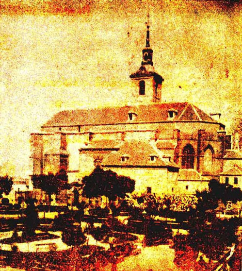 Antiguo Chapitel de la Catedral en 1901. Fuente: ciudad-real.es