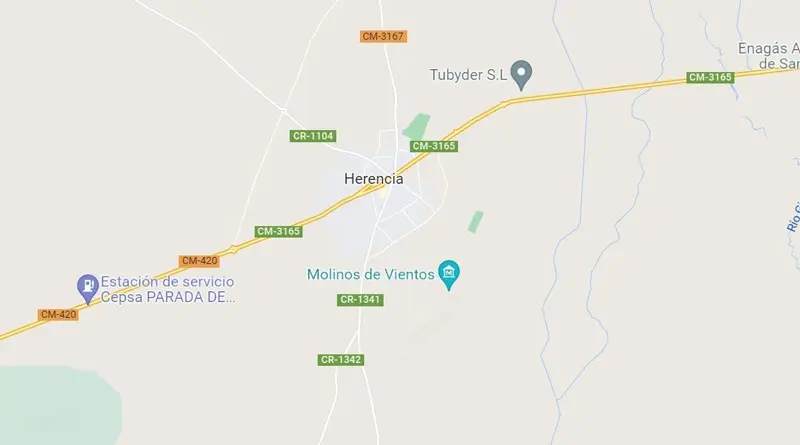 Imagen de Herencia en Google Maps.