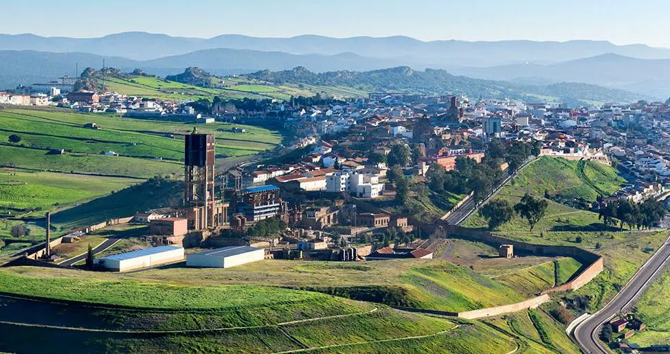 IMAGEN AEREA DE ALMADEN