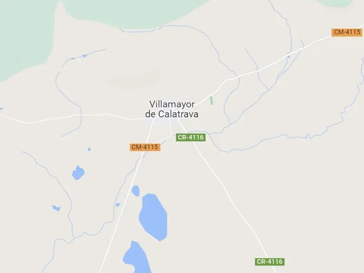 Imagen de Villamayor de Calatrava en Google Maps.