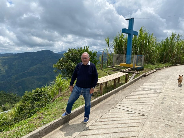 Manuel Gómez Hernández en tierras colombianas