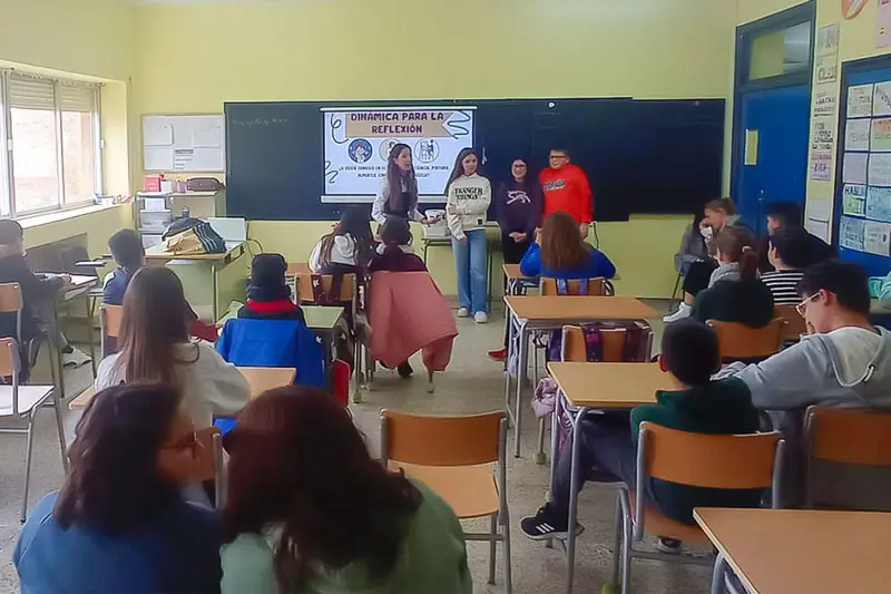 Taller en el CEIP 'Rodríguez Marín'