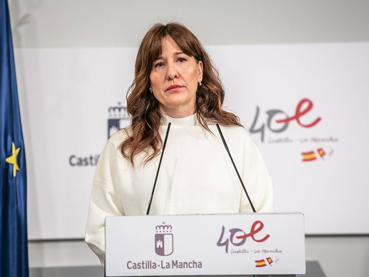 La consejera de Igualdad y portavoz del Gobierno de C-LM, Blanca Fernández.