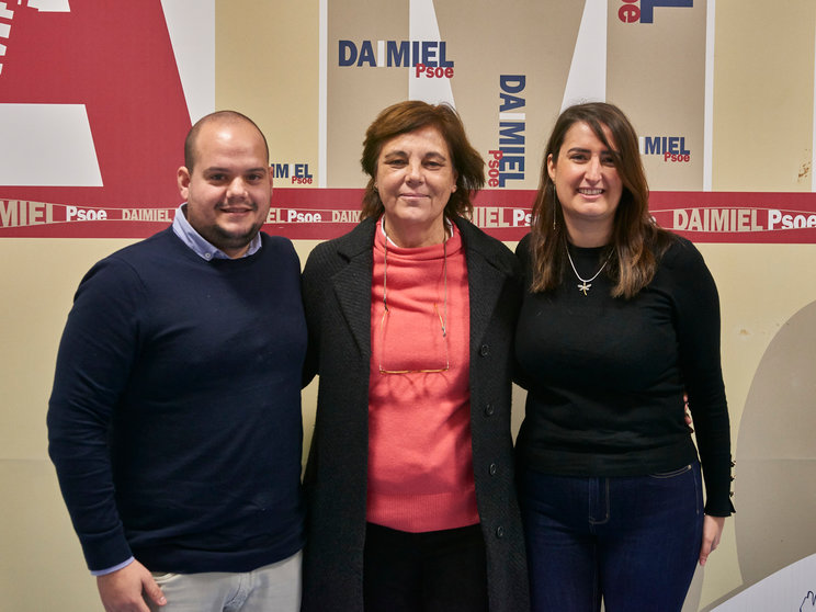 Rueda de prensa elección Candidatura del psoe daimel para elecciones municipales 2023