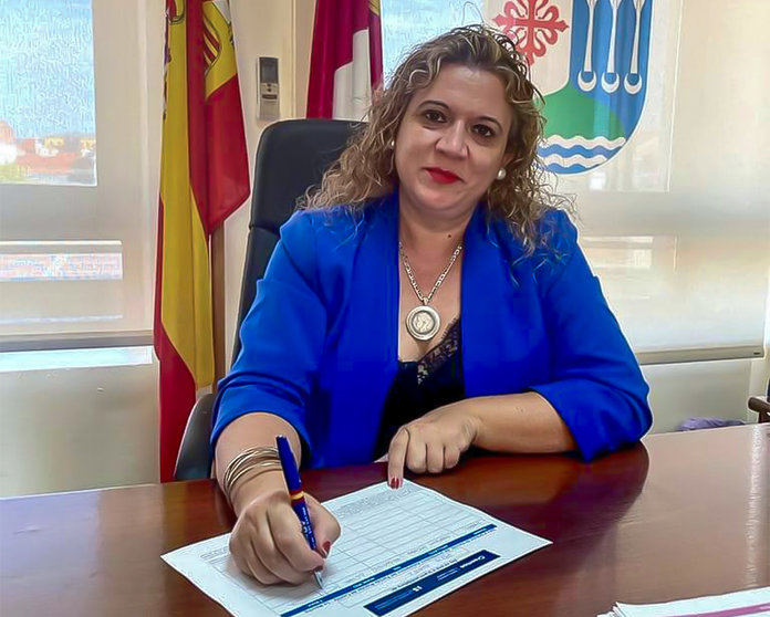 Maribel Mansilla, alcaldesa de Agudo
