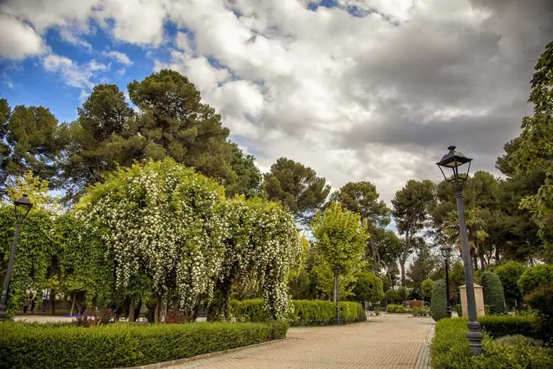 El Parque Municipal, vestigio de la antigua Serna Prioral en Herencia. Fuente: herenciadeparenpar.es