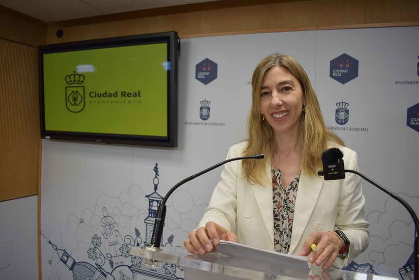 La portavoz del equipo de gobierno del Ayuntamiento de Ciudad Real, Mariana Boadella.