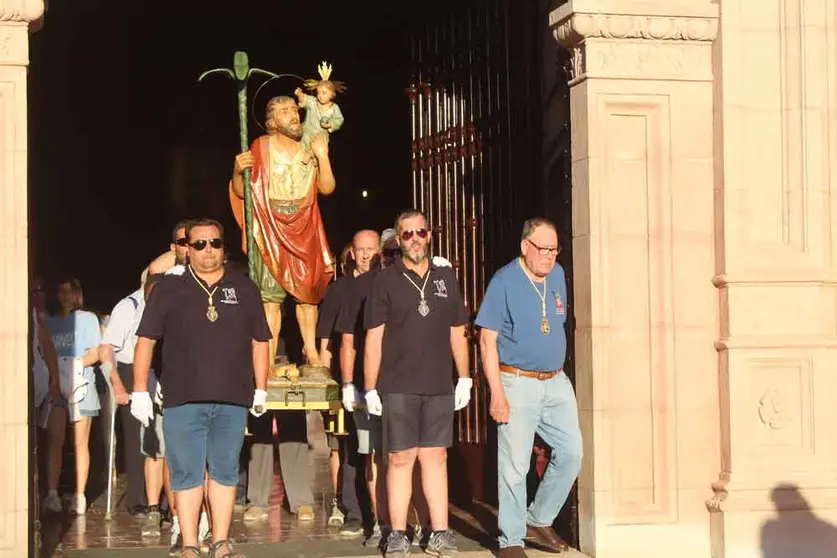 Celebración de San Cristóbal en Alcázar de San Juan.