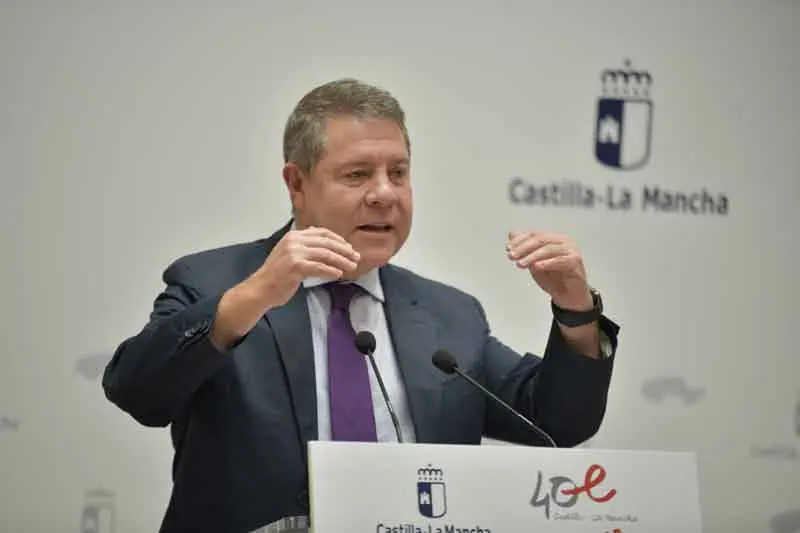 Garc&iacute;a-Page, en Ciudad Real.