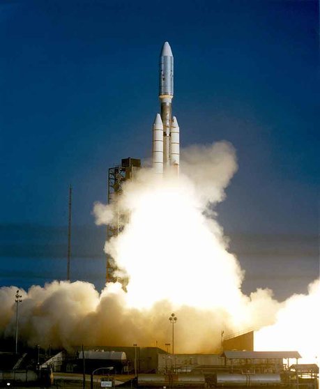 La nave espacial estadounidense Voyager 1. Fuente: es.wikipedia.org