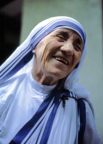 La Madre Teresa de Calcuta. Fuente: es.wikipedia.org