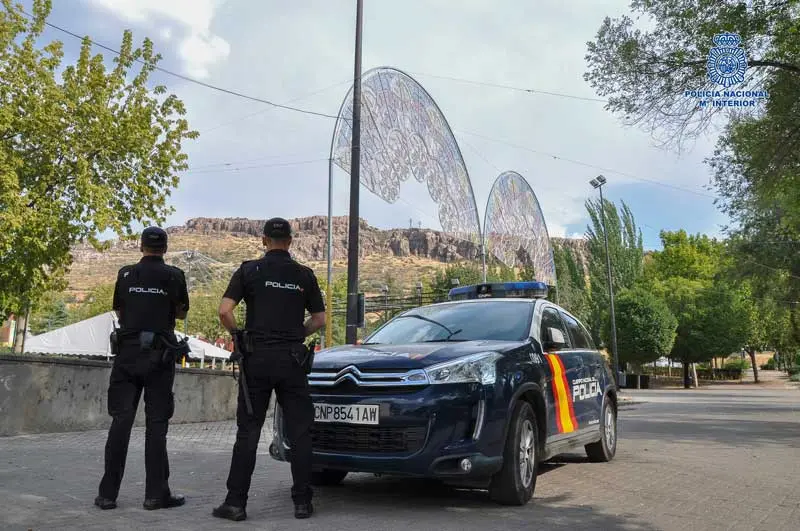 Agentes de Policia Nacional de Puertollano.