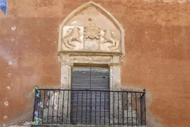 Detalle del Palacio de Torremejía de Granátula de Calatrava. Fuente: turismociudadreal.com