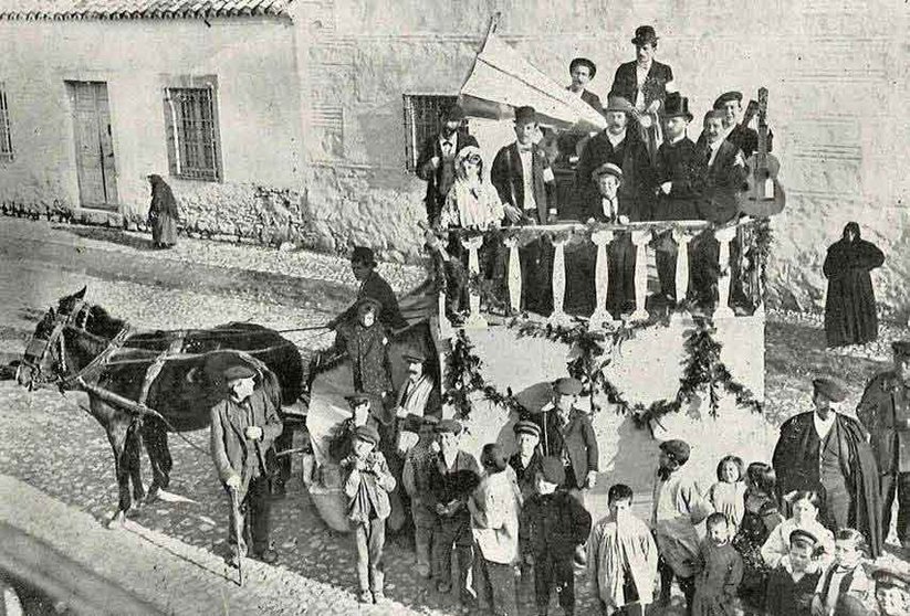 Carnaval de Ciudad Real (1913). Fuente: objetivocastillalamancha.es