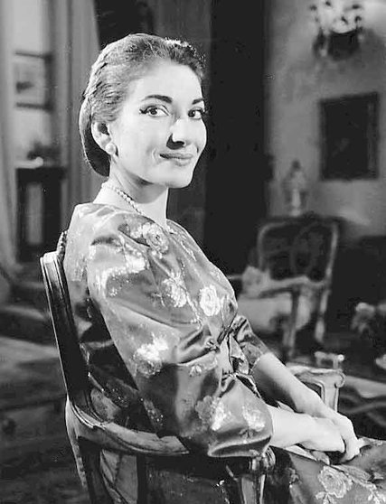 María Callas en 1958. Fuente: es.wikipedia.org