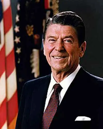 Ronald Reagan. Fuente: es.wikipedia.org