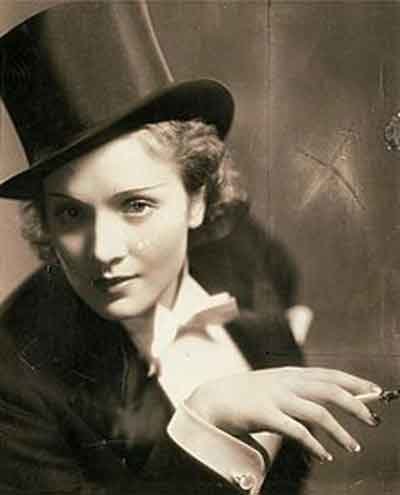 La cantante y actriz, Marlene Dietrich. Fuente: es.wikipedia.org