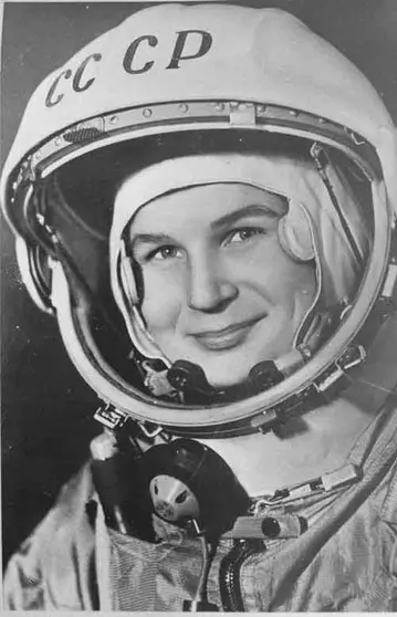 La cosmonauta rusa Valentina Therechkova
