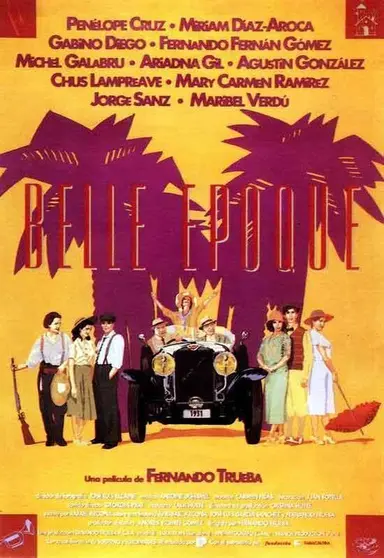 Cartel de la pel&iacute;cula Belle &Egrave;poque. Fuente: filmaffinity.com