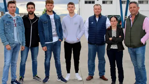 Los j&oacute;venes del campus en la cooperativa Santa Catalina