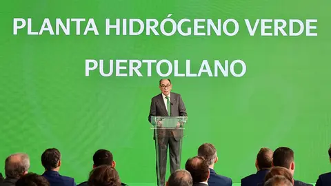 Presentaci&oacute;n de la Planta de Hidr&oacute;geno Verde de Puertollano.
