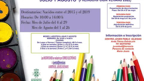 Cartel Ludoteca 2022