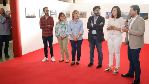 David Triguero explic&oacute; los pormenores de la exposici&oacute;n inaugurada en Calzada de Calatrava