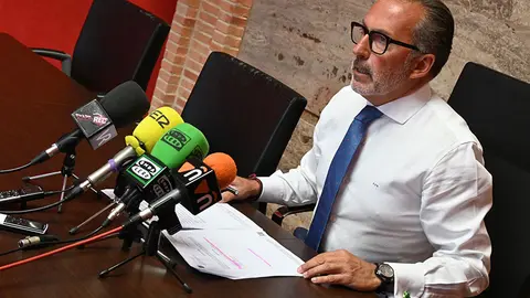 El portavoz de Gobierno, Francisco Delgado.