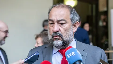 Toledo, 12 de mayo de 2022.- El interventor general de la Junta de Comunidades de Castilla-La Mancha, Francisco Javier Mart&iacute;n Cabeza ha asistido a la inauguraci&oacute;n del I Foro Profesional de Auditor&iacute;a P&uacute;blica &lsquo;El reencuentro de la profesi&oacute;n&rsquo;, organizado por la Universidad de Castilla-La Mancha (UCLM). (Fotos: D. Esteban Gonz&aacute;lez // JCCM)