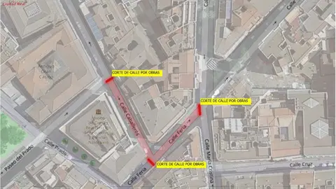 obras calle feria