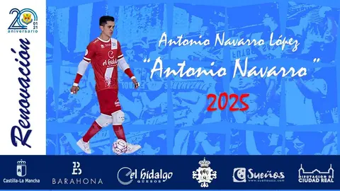 cartel Antonio Navarro