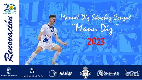 cartel Manu Diz