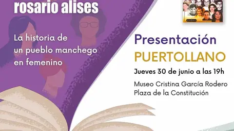 Cartel de la presentaci&oacute;n del libro.