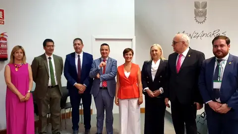 Imagen de representantes socialistas en FERCAM