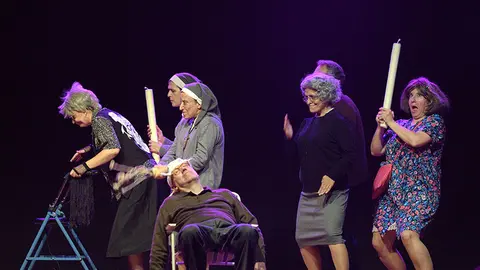 Representaci&oacute;n de &ldquo;Senectute&rdquo; de Manuel P&eacute;rez por el grupo Druida de Alcobendas Madrid.
