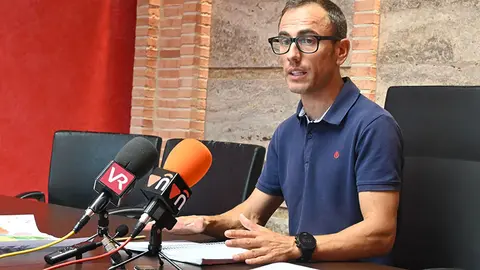 El concejal de Deportes, David Sevilla.