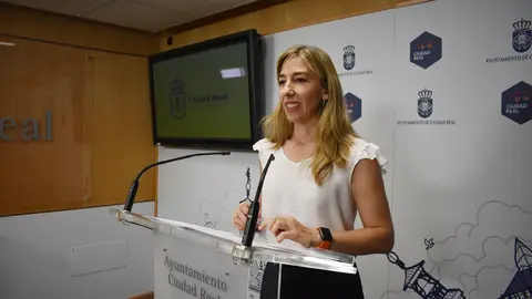 Mariana Boadella portavoz del equipo de gobierno del Ayuntamiento de Ciudad Real julio 2022
