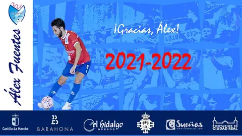 El club agradece su trabajo y profesionalidad y le desea el mayor de los &eacute;xitos en sus nuevos proyectos personales y deportivos.