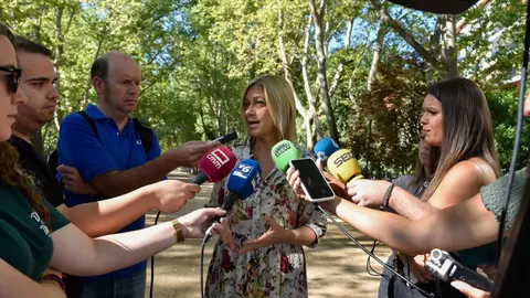 La coordinadora auton&oacute;mica de Ciudadanos, Carmen Picazo.